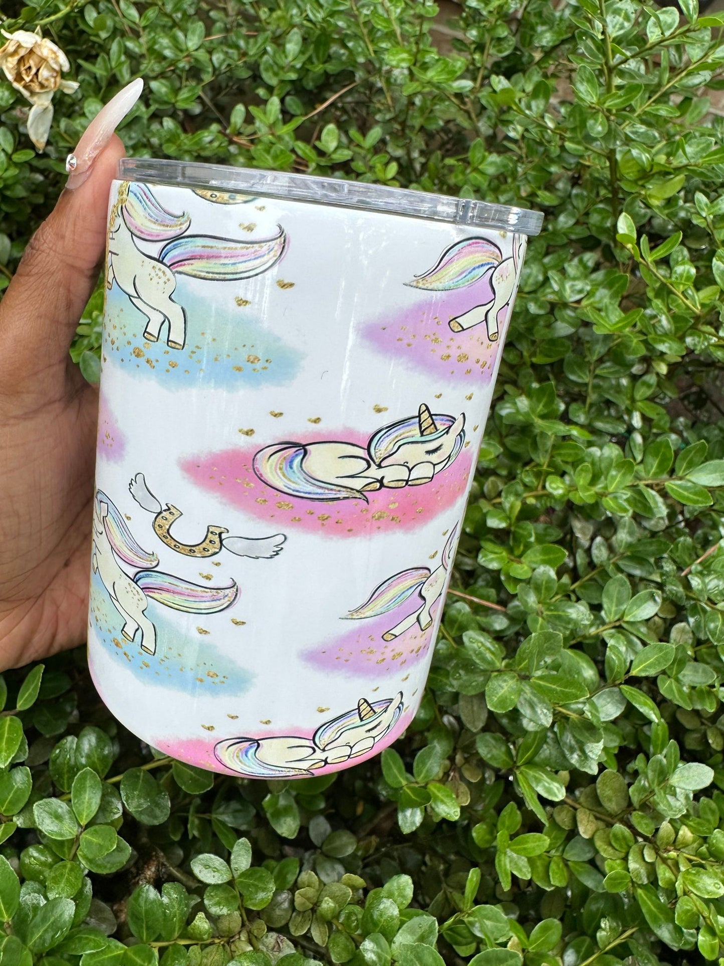 Unicorn Magic: 10oz Stainless Steel Cute Tumbler