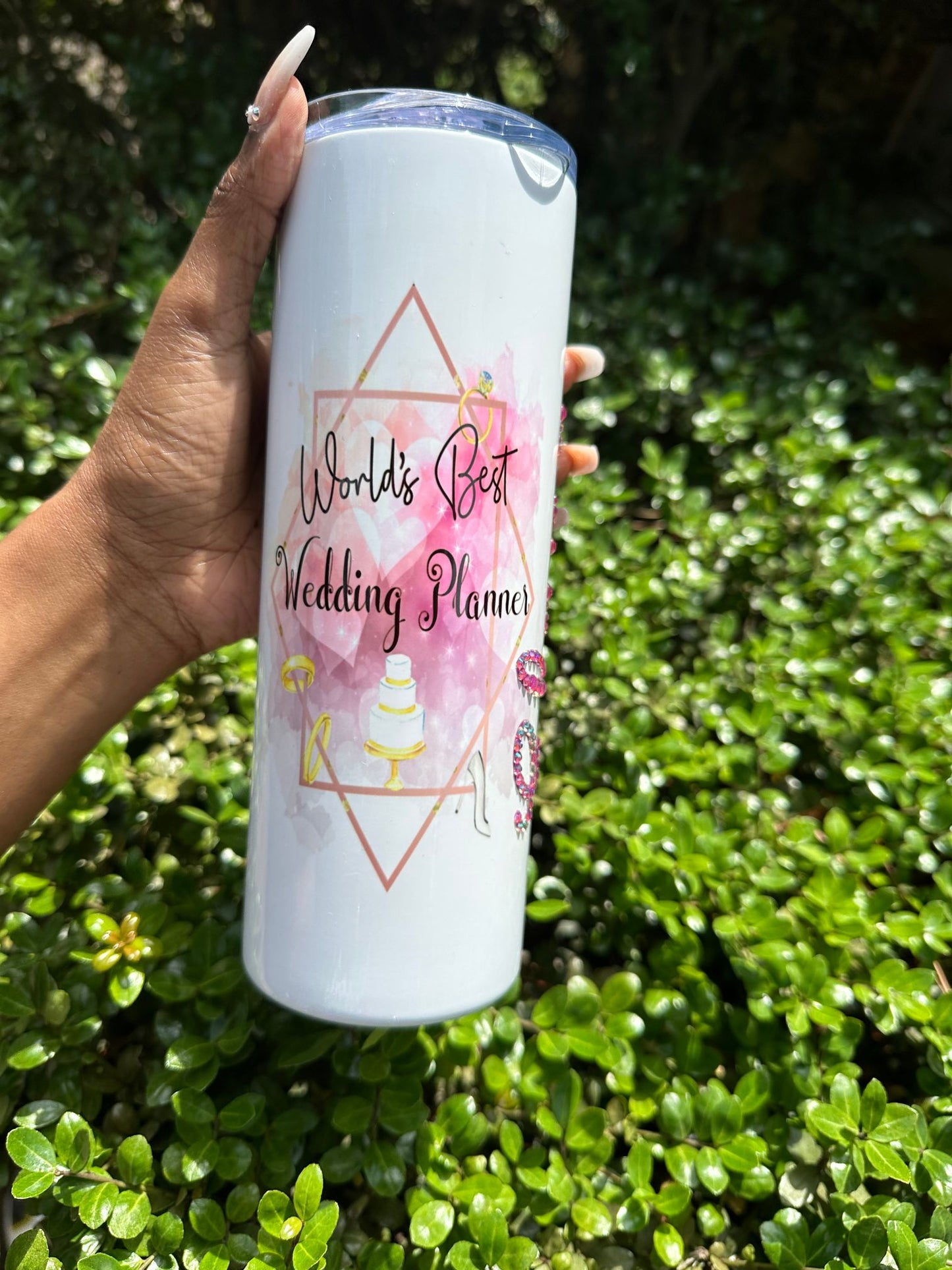 Wedding Planner Personalized 20oz Stainless Steel Tumbler with Custom Name
