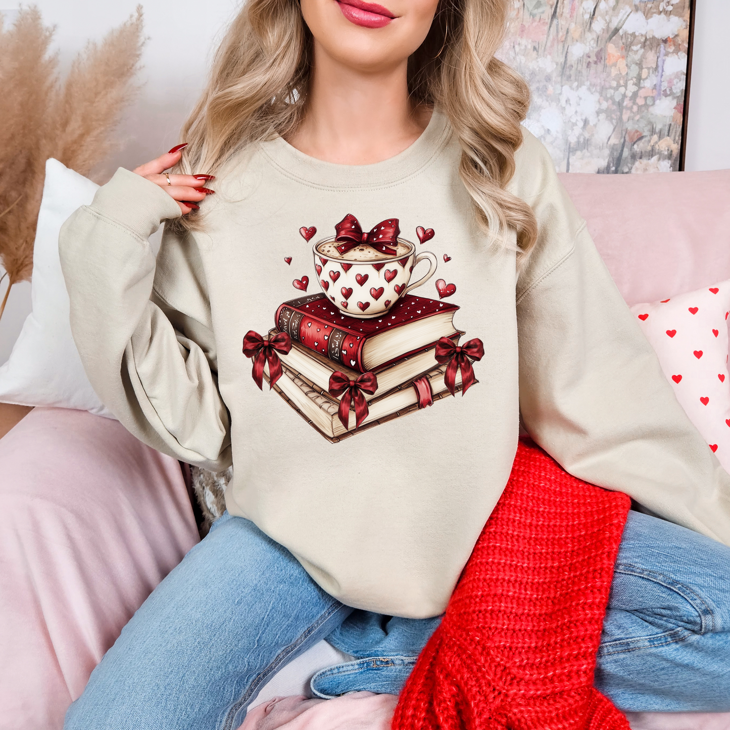 Vintage Book Sweatshirt